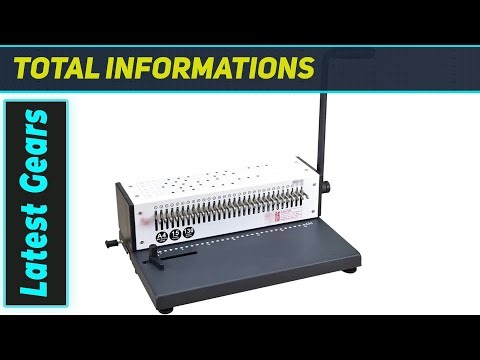 Heavy Duty Bookbinding Machine: The Ultimate Punching & Binding Solution!