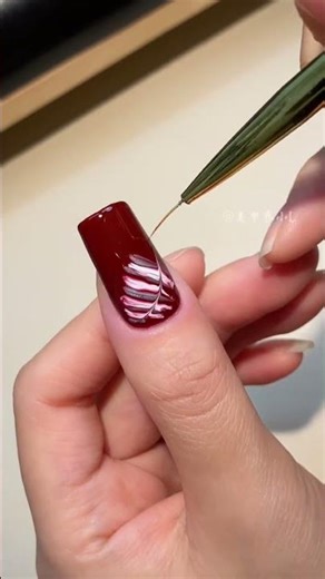Peacock Feather Nail Art 🦚✨ | Colorful & Elegant Nail Design | Easy Nail Art Tutorial #Shorts