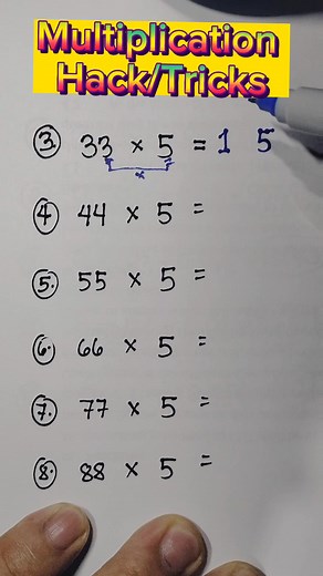 BASIC MATH REVIEW: Multiplication Hack/Tricks #MathHacks | Mathematics Tutorial
