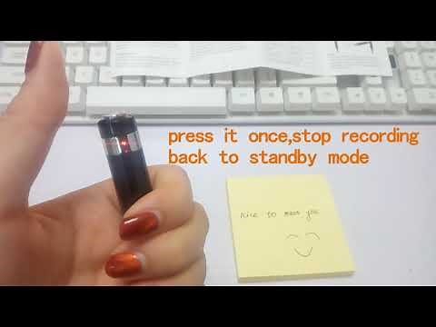 How to use Hidden Spy Pen Camera
