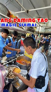 12M views · 265K reactions | pinipilahan at dinudumog ng tao ang magic siomai na may java rice na masarap para sa lahat #siomai #streetfood | Bigotilyo Brothers | Facebook
