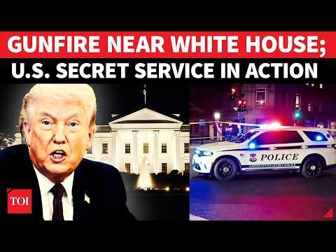 Iran's Tehran Revenge In DC After Trump Rant? Shooting Near White House; Secret Service in Action