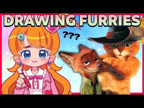 [ART STREAM] ✧˖° Learning how to draw FURRIES (it looks hard)