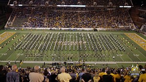 There are many things that divide us as a nation but the power of music is the one element that bridges all gaps in humanity. Please enjoy the sounds of your Human Jukebox and the Pride of Mississippi as we play our rendition of America the Beautiful. Arranged by: Nathan B. Haymer, Director of Bands, Southern University. Conducted by: Nathan B. Haymer, Director of Bands, Southern University and Dr. Colin McKenzie, Associate Director of the The Pride of Mississippi Marching Band. | Southern Unive