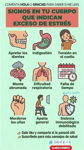 Alerta⚠️​Signos que indican exceso de estrés