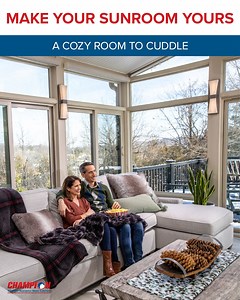 1.5K reactions · 142 shares | Your sunroom shouldn't look like a page from a catalog. It should look like a page from your story. ✨ It’s the perfect space to let your personality shine! Are you a... ➡️ Plant Parent? Turn it into a lush, green oasis. ➡️ Cozy Reader? Create the ultimate snug nook with comfy chairs and soft blankets. ➡️ Entertainer? Set up a bright, airy space for coffee and conversation. | Champion Windows & Home Exteriors | Facebook