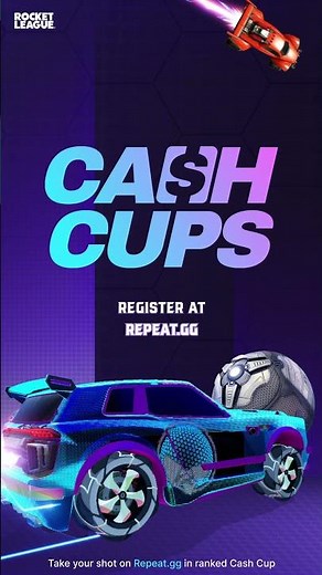 $8,200 CASH to be WON in Rocket League Repeat.gg