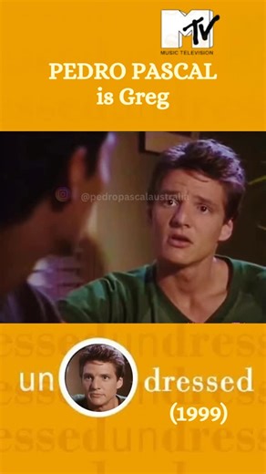 Pedro Pascal Australia 🇦🇺 on Instagram: "Did anyone watch this MTV series back in the day? Rewind your VHS player to 1999 when Pedro Pascal played Greg in MTV’s “Undressed” -a bold anthology exploring the messy, hilarious, and honest sides of young adult relationships. Greg definitely left his mark in just three episodes of season 1. Who remembers this MTV gem? Creator: @pedropascalaustralia Sources : MTV, IMBd Enjoying this content? 💫 Follow @pedropascalaustralia for more Pedro Pascal update
