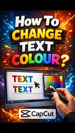 How To Change Text Colour | Capcut Tutorials | Text Tutorials | Text Ko Color Kasari Change Garne |
