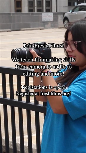 Did I mention its free 😏 #freshfilms #filmproduction #registration #filmmaking #learning