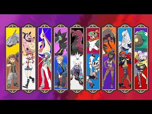 All Pokemon Gym Leader + Island Kahuna, Totem Pokemon Battle Theme OST Gen 1-9