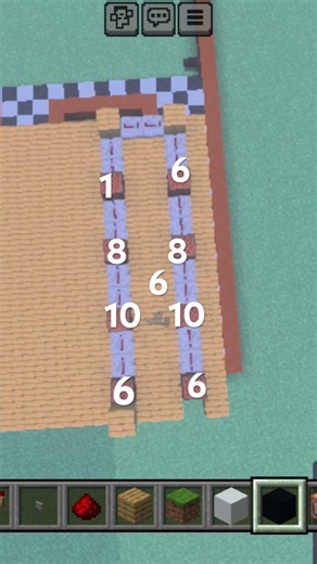 Put grass under the note block and the redstone put it at all 4 #therainmakers