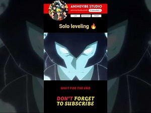 Solo Leveling Jin Woo vs Ice Elves Full Fight