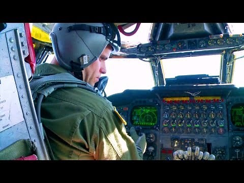 Cockpit View: B-52 Aerial Refueling, Low Level Flying, Maneuvering
