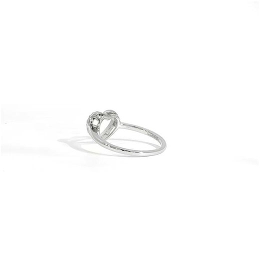 Sterling Silver Open Heart Ring