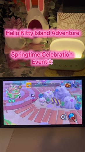 Springtime Celebration in Hello Kitty Island Adventure