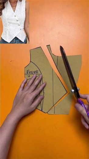 Asymmetrical Blouse Pattern Tutorial #sewing #sewingtutorial #top