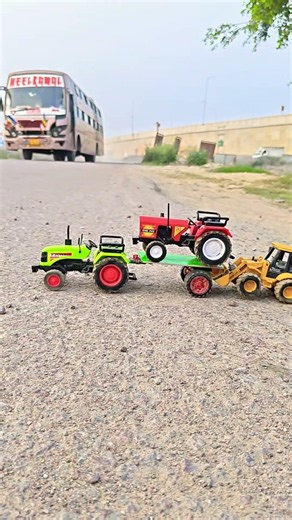 REMOTE control tractorVs Mahindra tractor and dumper truck loader UNBOXING Testing 🤯 review#sonalika