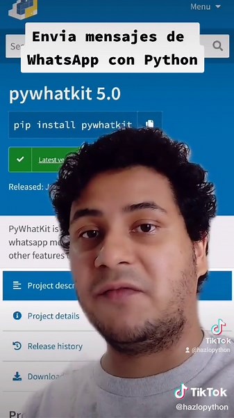 Enviar mensajes de WhatsApp con Python