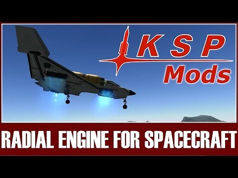 KSP Mods - Radial Engine for Spacecraft