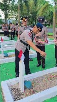 Grave Pilgrimage Ceremony for the 80th Anniversary of Bhayangkara