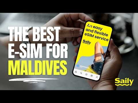 Maldives eSIM Guide 2026 | Best eSIM for Tourists Visiting the Maldives (15% Off Saily)