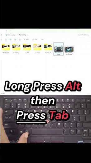 Alt + Tab