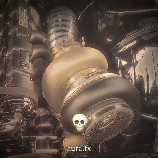 Precision Turbo/External Wastegate setup hinting at a very high horsepower output Credit @aura.fx001