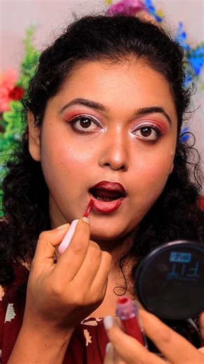 Sugar Pop Lipstick Review💄#beautyqueenmadhu #mfam #sugarlipstick #shorts #madhumitaacharya