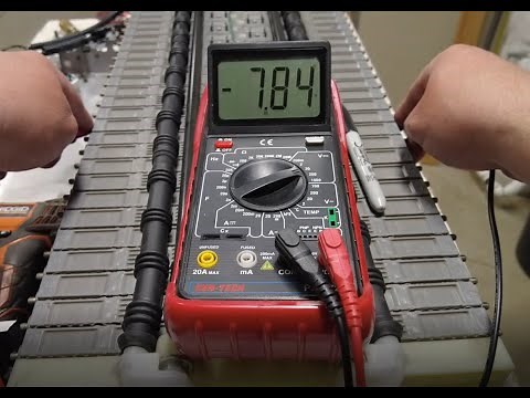 Hybrid Camry Battery Cell Diagnostic and Replacement