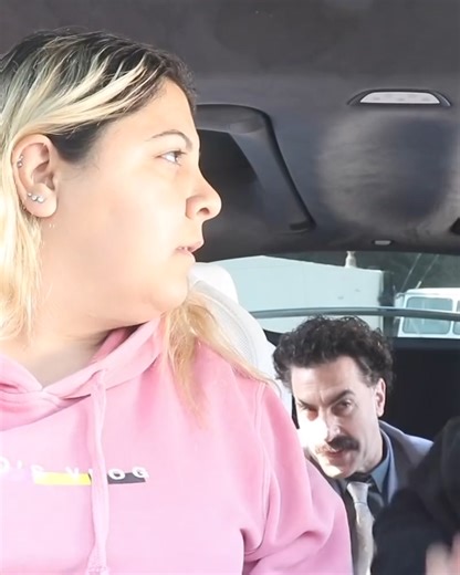 Surprising Suzy with Borat 😂 #comedy #Borat | David Dobrik