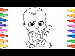 Boss Baby Coloring Pages
