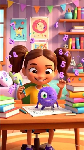 📚 The Homework Monster | Oriental Dreams Shorts | When Math Comes Alive!