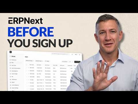 ERPNext Demo: What the Free ERP Actually Does (Honest Walkthrough)
