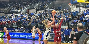 Jackrabbit women shake off slow start and shut down Coyotes