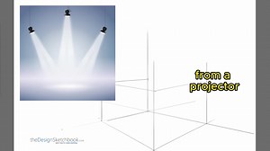How to draw Cast Shadows with Diverging Source Light! Get the FREE BOOK, the Designer Starter Kit here: thedesignsketchbook.com/sign-up-and-receive-the-ebook-the-designer-starter-kit | The Design Sketchbook | Facebook