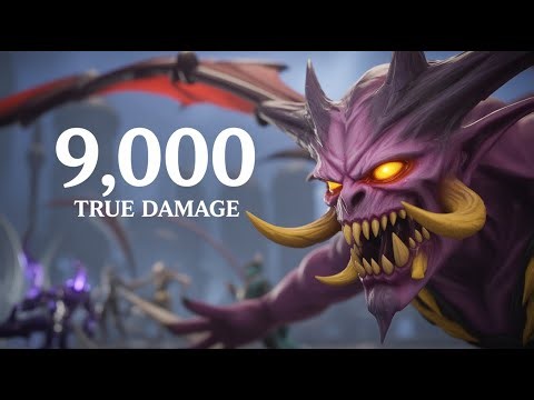 This Chogath Build has you executable before the round even starts in Arena