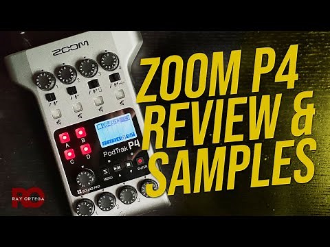 Zoom Podtrak P4 Review and Audio Demo