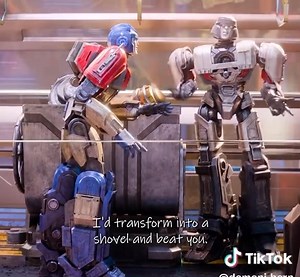 323K views · 7.3K reactions | Optimus Prime and Megatron Working together is really cool ❤️ | Transformers Fans | Facebook