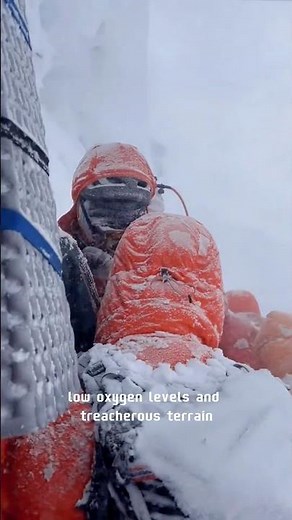 Surviving the Death Zone: Extreme Weather Challenges on Mount Everest #everest