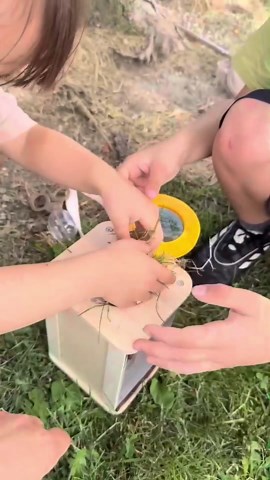 Montessori Wooden Bug Catcher Kit for Kids - 8-in-1 Outdoor Explorer Set with Habitat, Net & Magnifying Glass STEM Learning Toys for Ages 3-8 Nature Gift for Boys & Girls