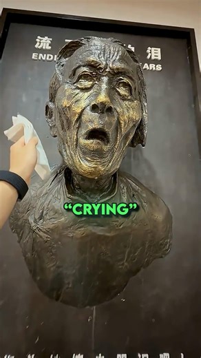 This Statue Has Been Crying for 25 Years… 😢 #Emotional #History #NeverForget