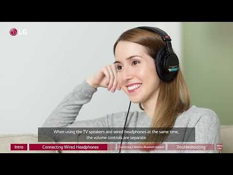 [LG WebOS TVs] How To Connect Headphones To Your LG TV