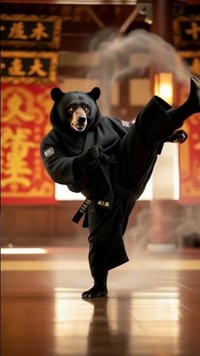 Black Bear Karate Master – The Spirit of the Dojo | Animated Series