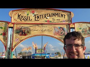 2022 Kentucky State Fair walk-through tour of rides Midway (August 21st, 2022)