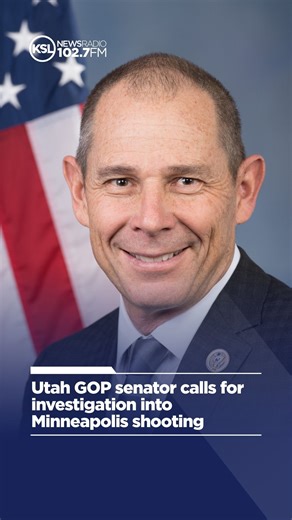 KSL NewsRadio | Utah Sen. John Curtis called Monday for a "transparent, independent investigation" into the killing of a 37-year-old man in Minneapolis at... | Instagram