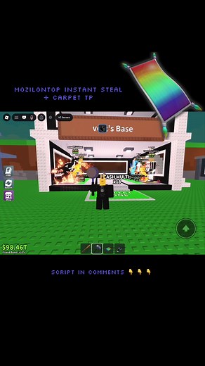 MozilOnTop Instant Steal GUI Steal a Brainrot 🐘 | Delta Script 🥷 Steal a Brainrot Instant Steal TP Forward Auto Steal Noclip, Carpet TP Script 🧞 | Mozil Updated Script Jolly Christmas Event Update Keyless Script TP Roba Un Brainrot SAB 🎄 OG/Secret Brainrots #stealabrainrot #stealabrainrotfyp #roblox #robloxfyp #deltascripts