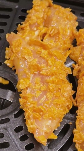 Crispy Air Fryer Cornflake Chicken Strips