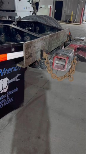 Chainsling towing with aluminum angle iron always my favorite