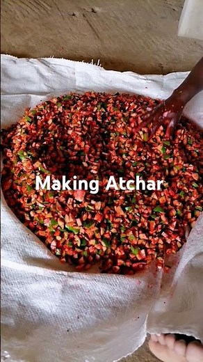 How to make Atchar from scratch #africa